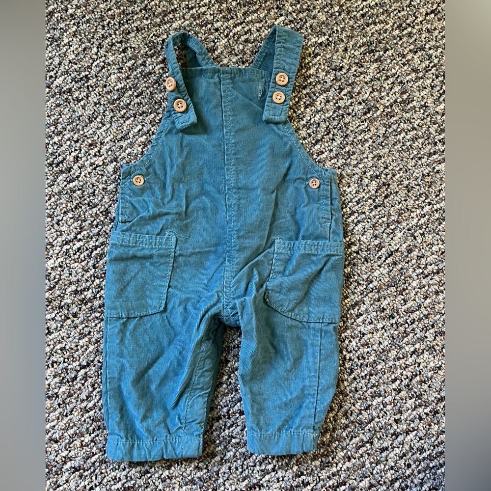 Baby Organic Cotton Corduroy Overalls